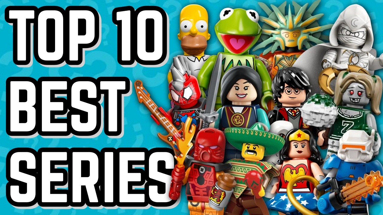Топ-10 ЛУЧШИХ серий коллекционных минифигурок LEGO