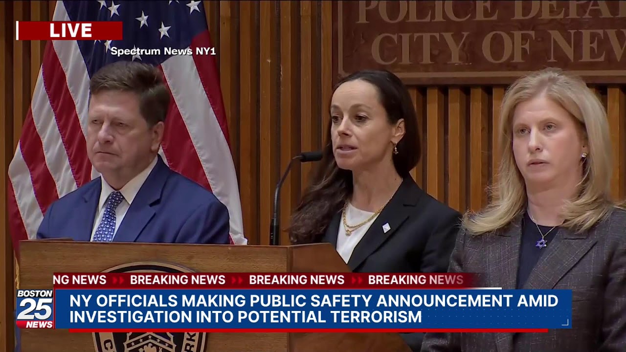 WATCH LIVE: Officials making public safety announcement amid investigation into potential terrorism.
