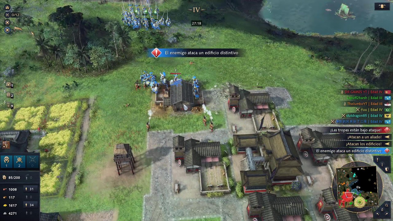 AGE NOCTURNO  - PARTIDAS ONLINE - AGE OF EMPIRES IV