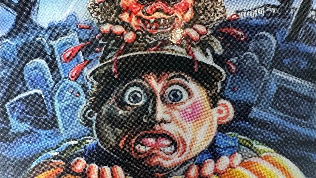 Garbage pail kids Oh the horrible waves 4 to 6 
