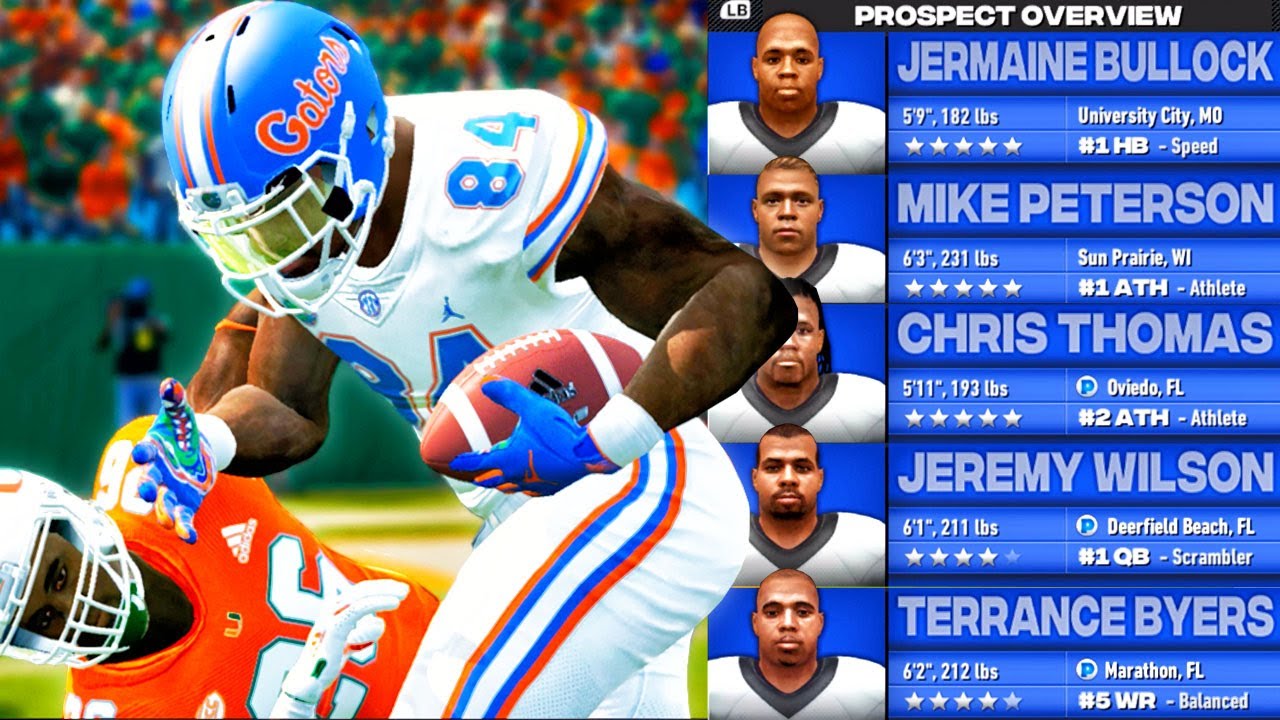 NCAA FOOTBALL 14 REVAMPED DYNASTY | Top Prospects & Miami Hurricanes (NCAA Football 21) Ep 2
