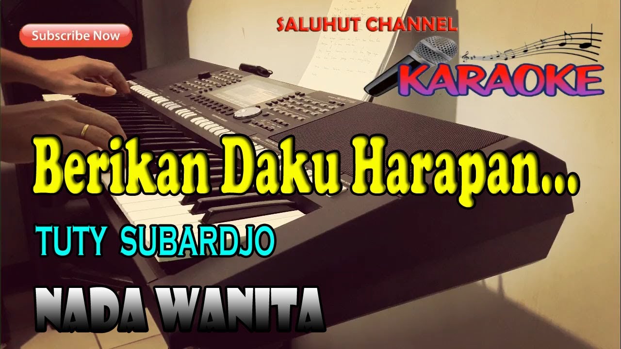 BERIKAN DAKU HARAPAN ll KARAOKE NOSTALGIA ll TUTY SUBARDJO ll NADA WANITA D=DO