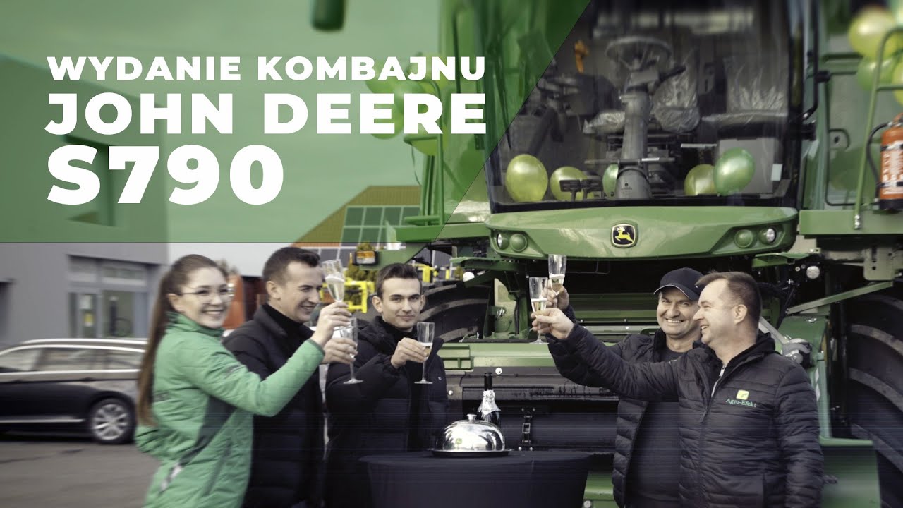 Kombajn warty uwagi. Wydanie John Deere S790 klientowi - Agro-Efekt