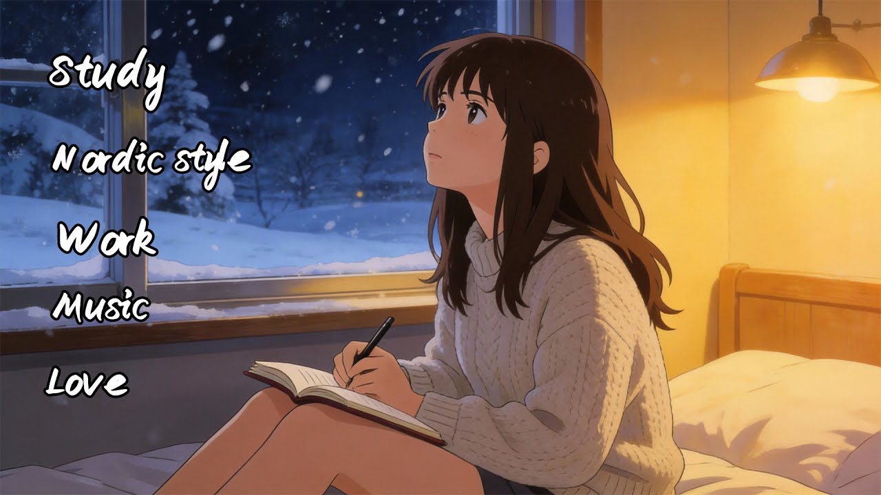 ❄️ Nordic Instrumental Series 🎧Nordic Focus Music🎵 | Instrumental for Studying📚