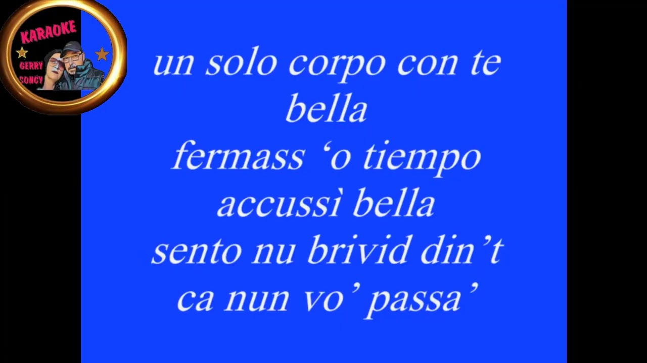 alessio bella KARAOKE  GERMANO ACCAPPA