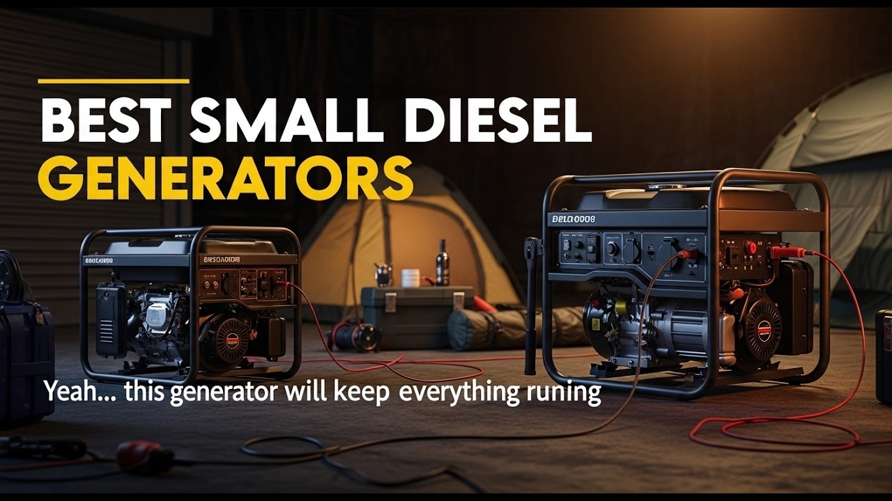 TOP 5 Best Small Diesel Generators 2026 | Portable generator