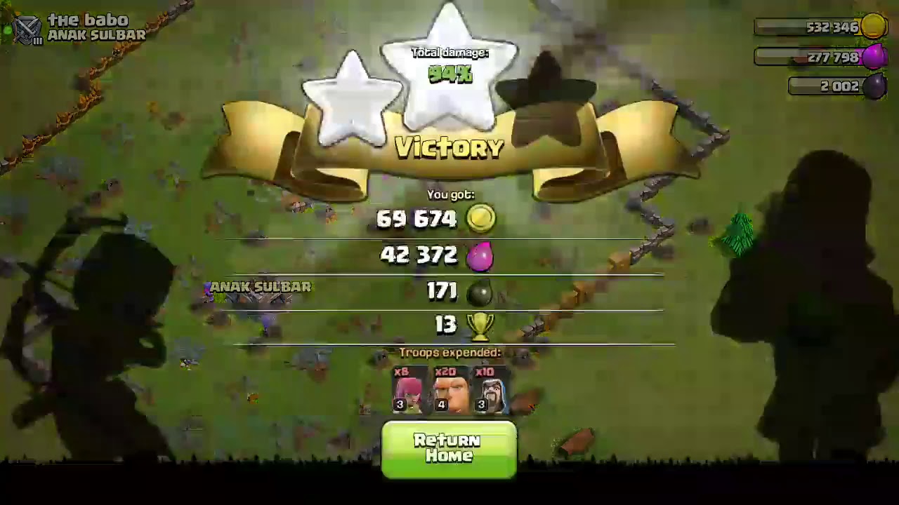 clash of clans war