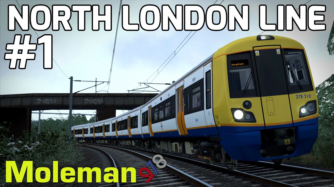Train Simulator 2016 | Северная линия Лондона | Класс 378 Capitalstar | № 1