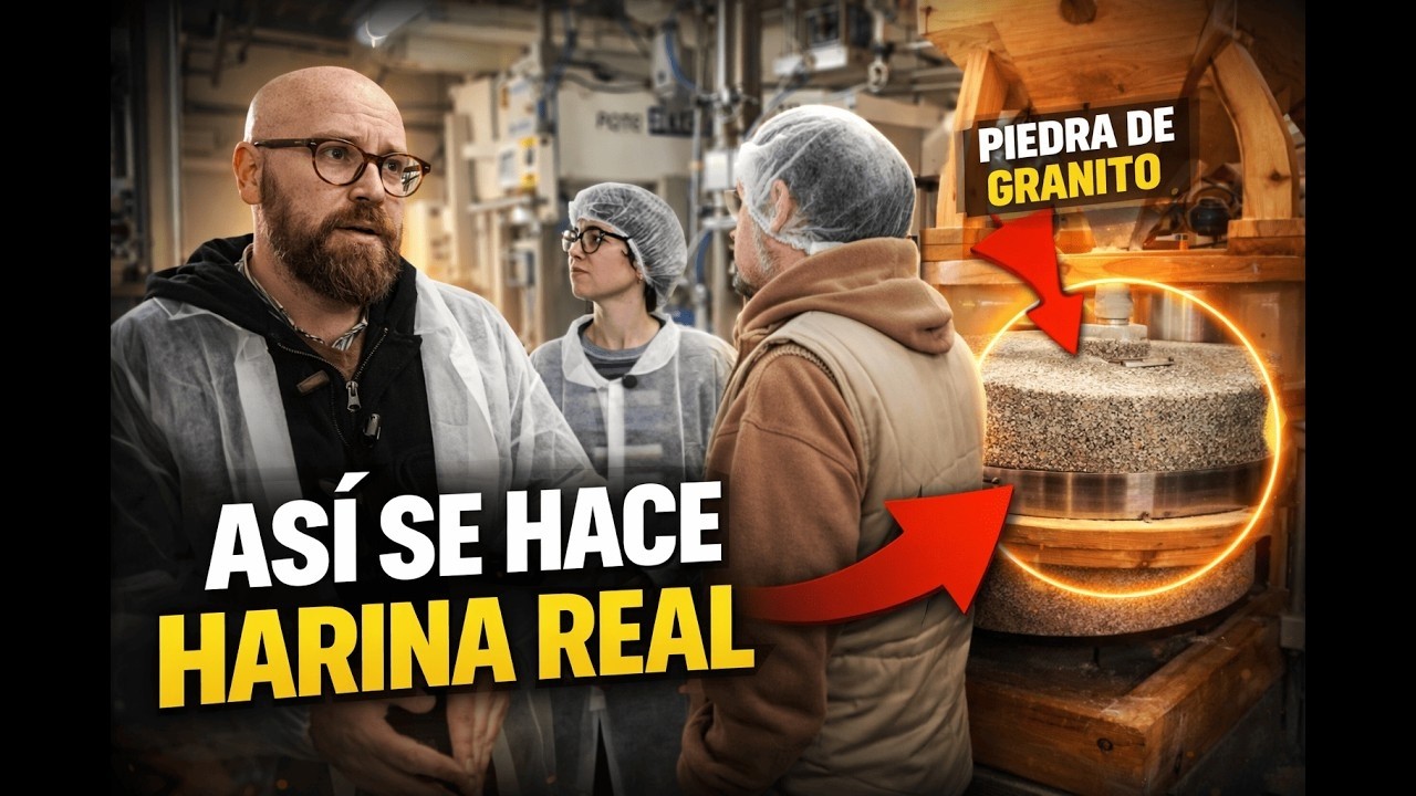 👉 Dentro de HARINERA YLLLA: así se hace HARINA ARTESANAL de verdad