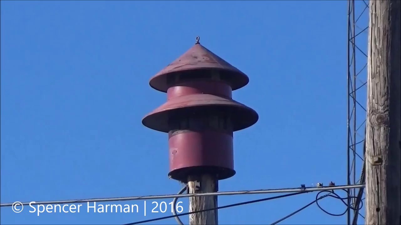Milford, IN | Federal Signal Model 7 | Noon Blast | 12/29/2016
