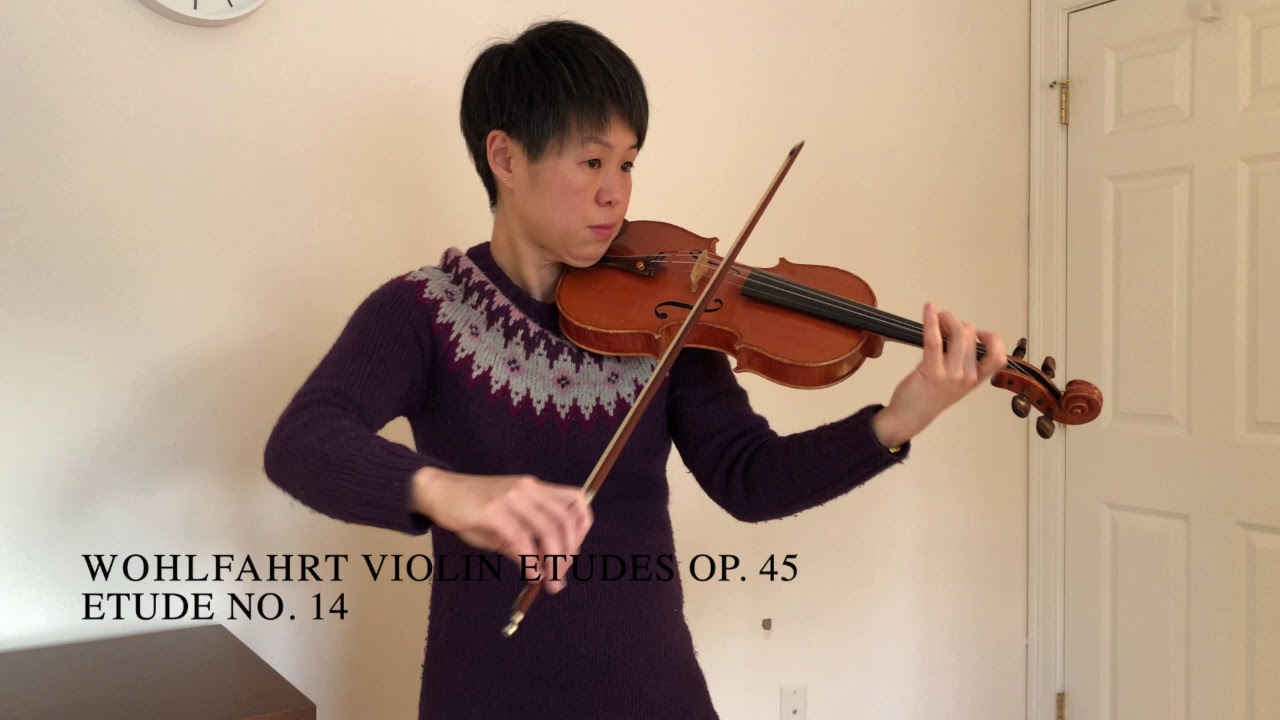 Etude #14 from Wohlfahrt Op. 45