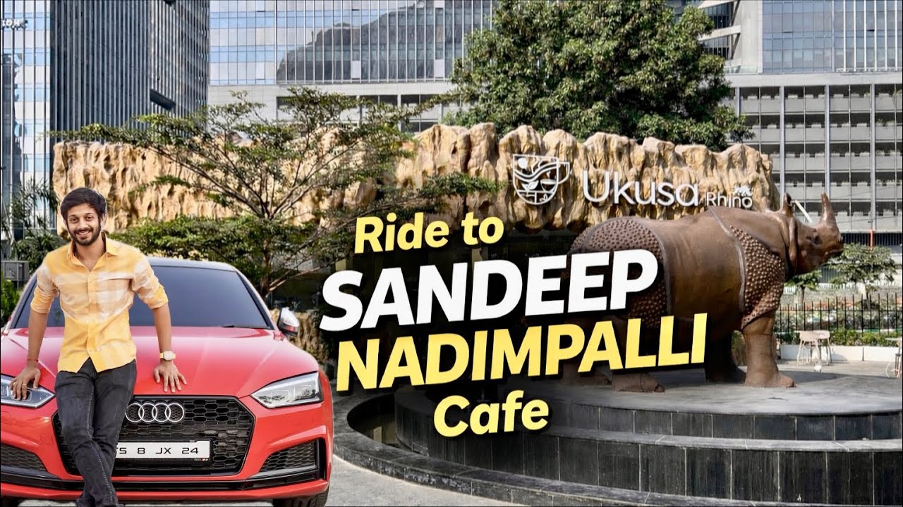 Is This the Best Rider Hangout Cafe in Hyderabad? | Sandeep Nadimpalli Cafe Ride 🏍️☕