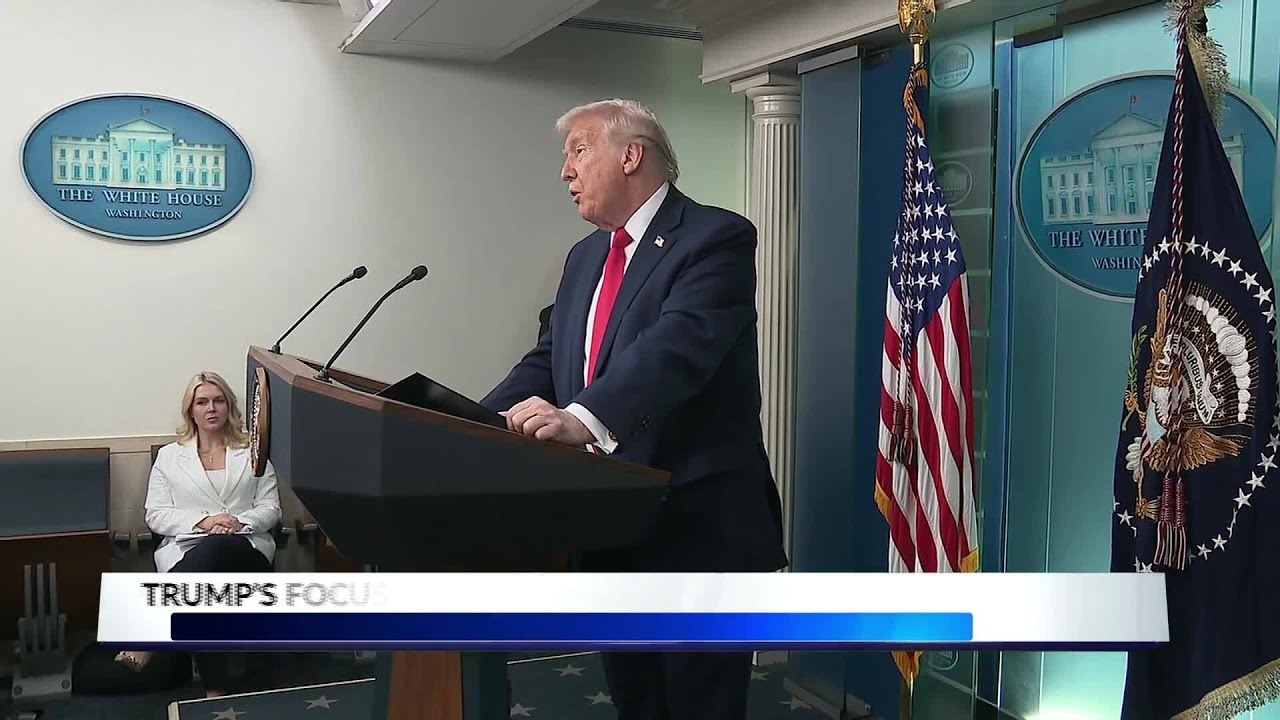 AASD students protest president, as Trump discusses first year in office