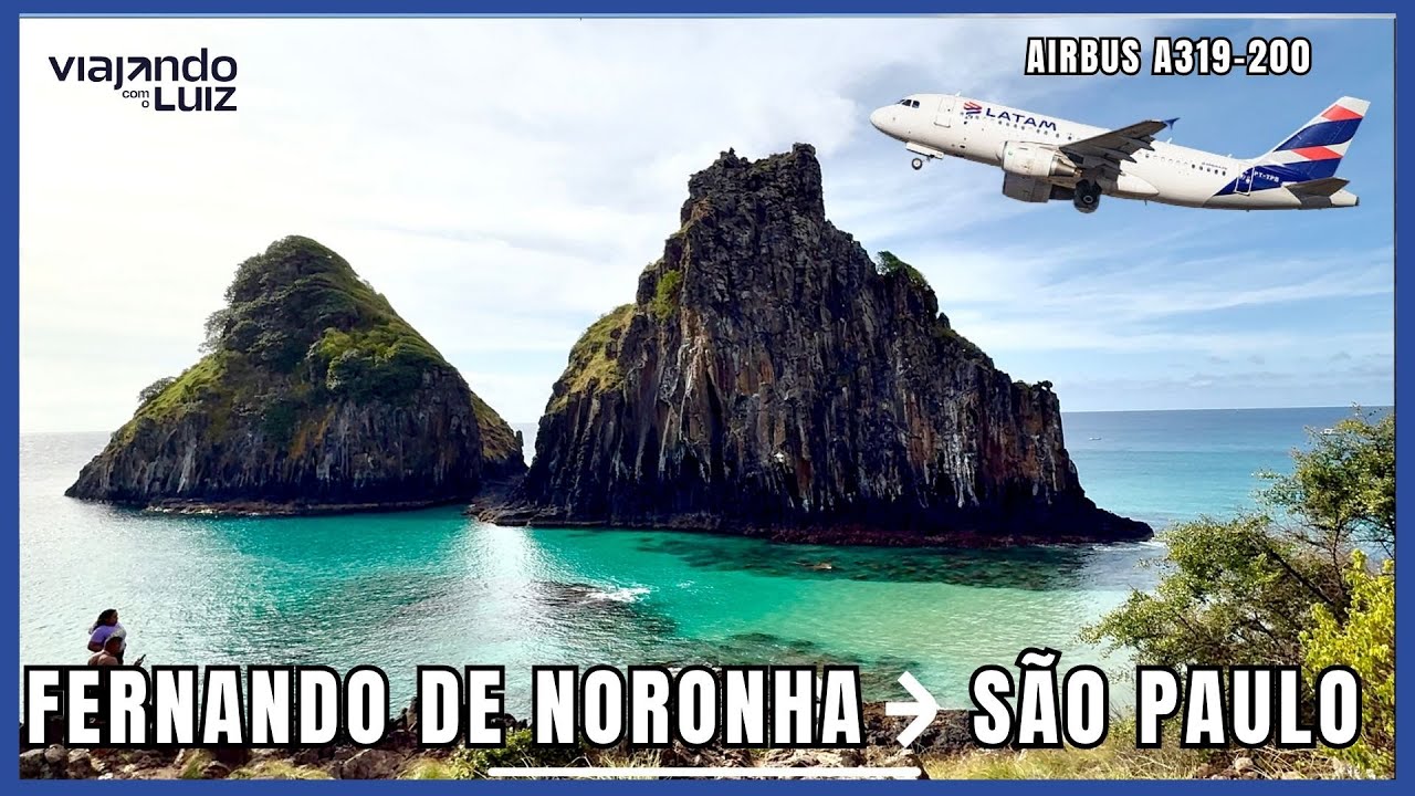 AEROPORTO DE FERNANDO DE NORONHA-PE - VOANDO COM A LATAM