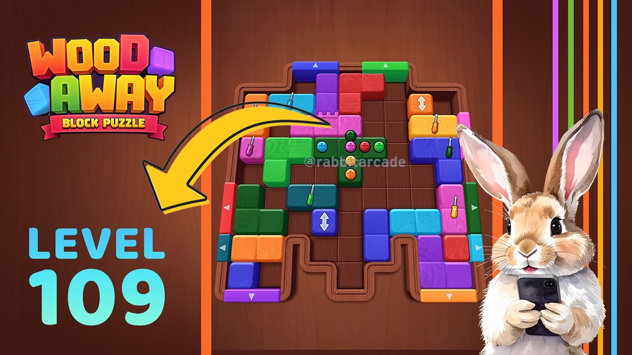 Wood Away Level 109 Solution Walkthrough