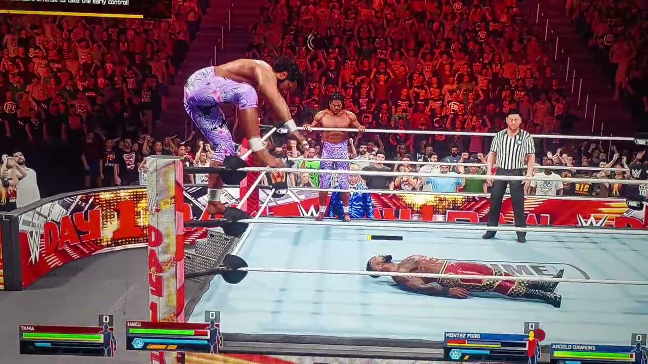 The Islanders vs The Street Profits WWE 2k25 Saturday January 31st 2026