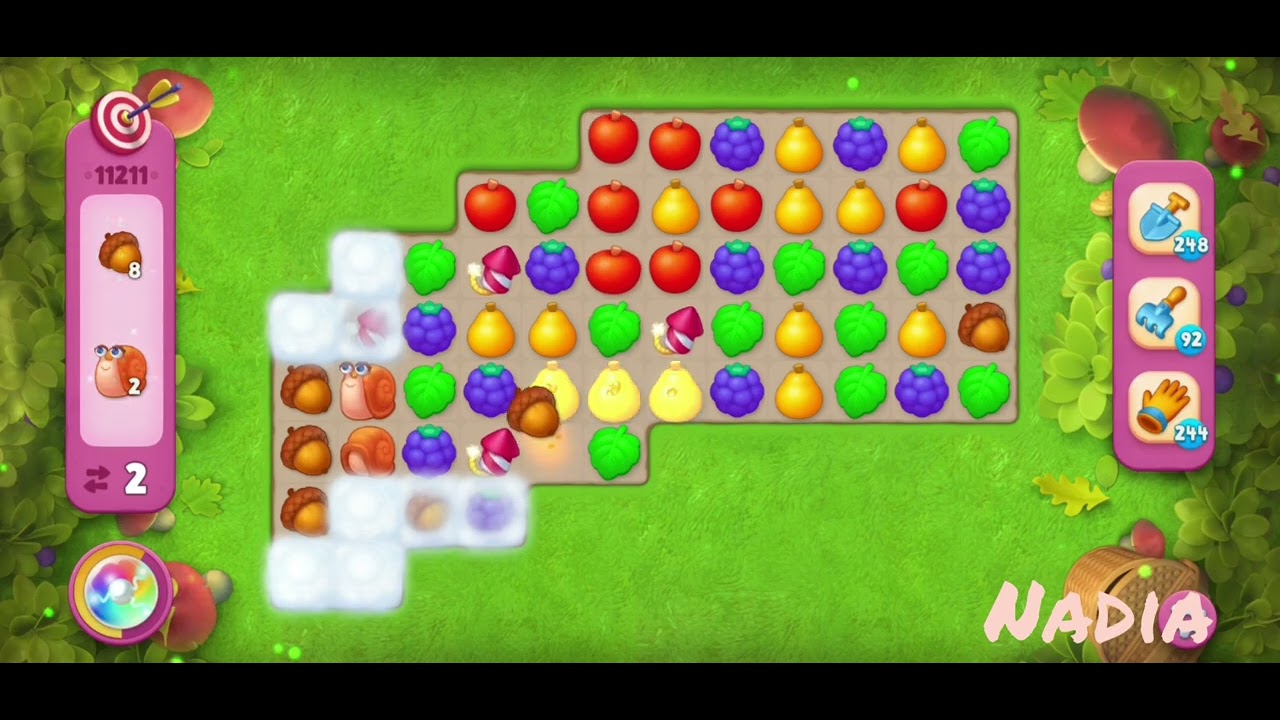 Gardenscapes Level 11211🥀. Additional moves
