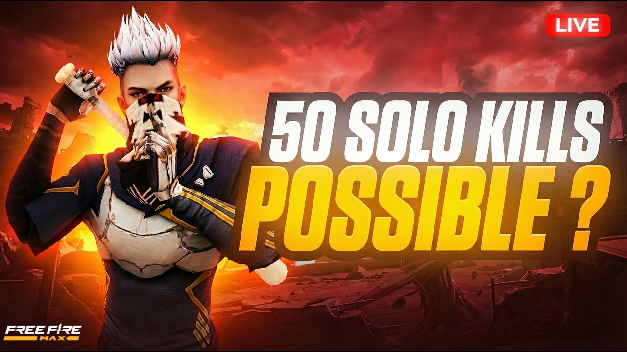 🔴[LIVE] KYIA AAJ 50 KILLS HONGE ? 🔥 #freefire #virticallive