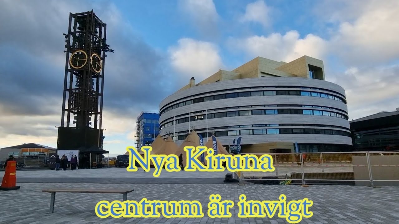 Kiruna nya centrum.1 Sep ,2022 [ A moment - Zweed n' Roll ]#kiruna#Lapland