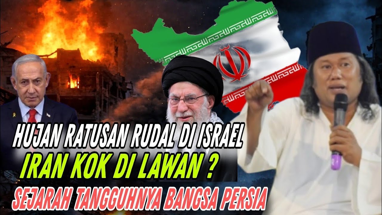 RQTUSAN RUDAL HUJANI ISRAEL..!! SEJARAH TANGGUHNYA BANGSA PERSIA (IRAN) | GUS MUWAFIQ