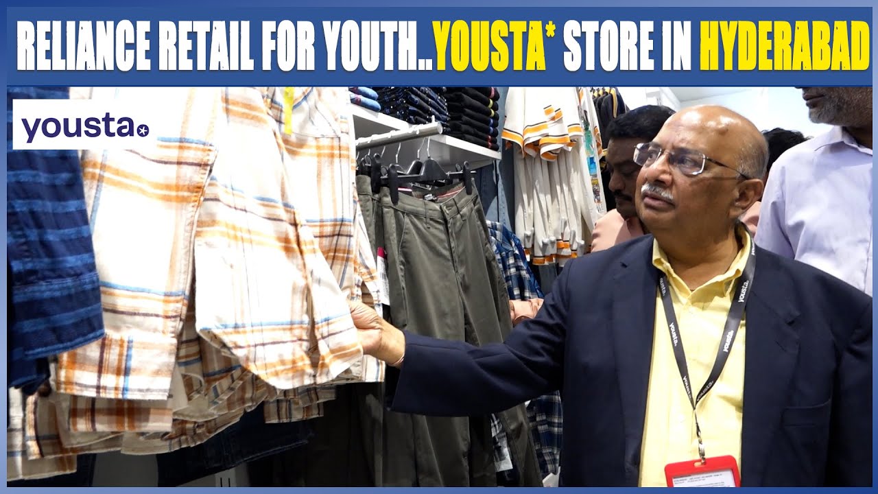 Reliance Launches New Retail Store Yousta In Hyderabad | Reliance Retail | Hybiz tv