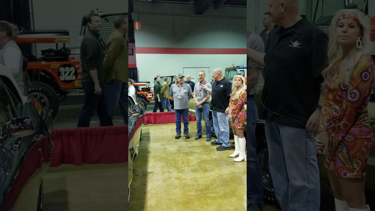 MCACN 2021 Unveiling 1970 GS 455 Stage 1 Convertible Teal Mist Grey