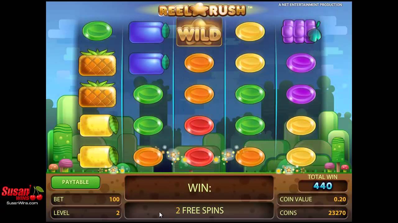 Insane &lrm;&pound;272 Win - Free Games Bonus - Reel Rush Online Slot Review