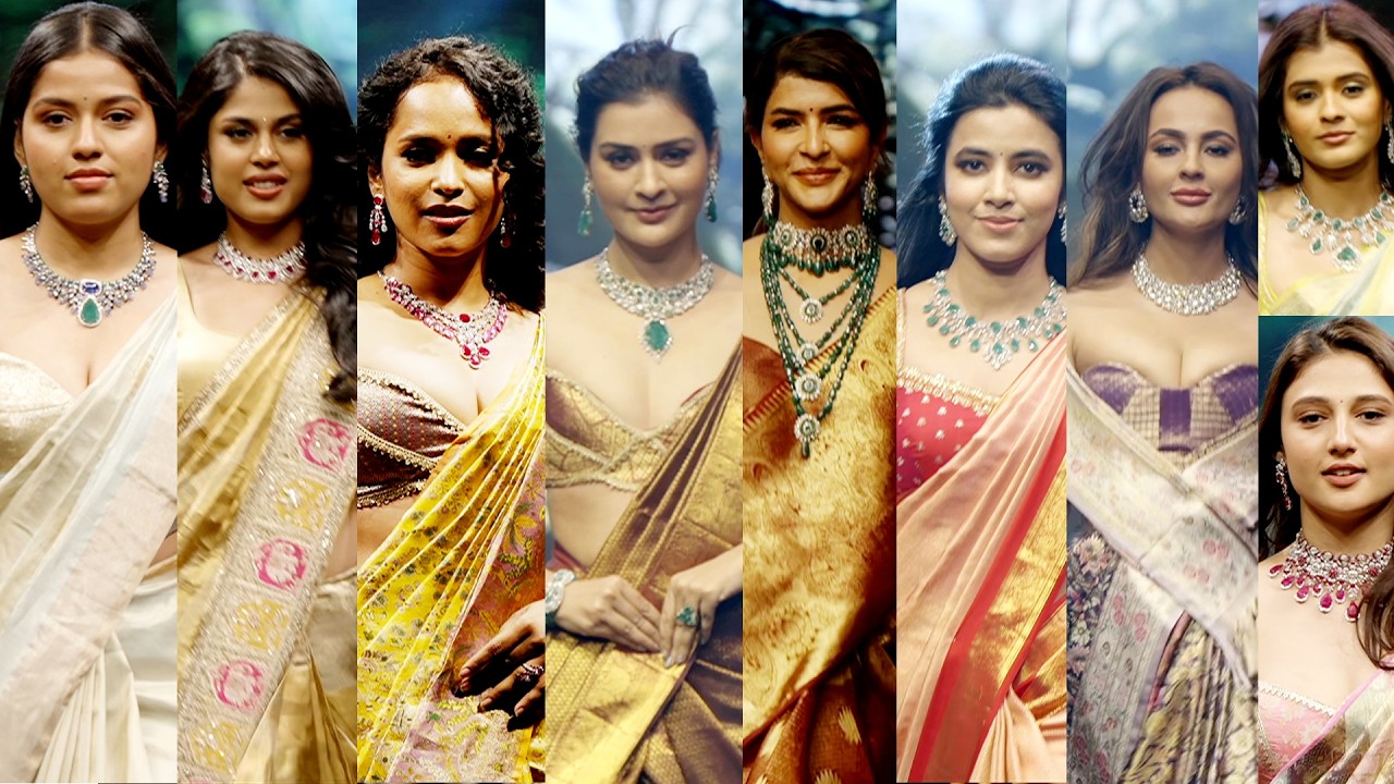 Tollywood Actress Ramp Walk Visuals at Teach For Change Annual Fundraiser 2026 | Lakshmi Manchu
