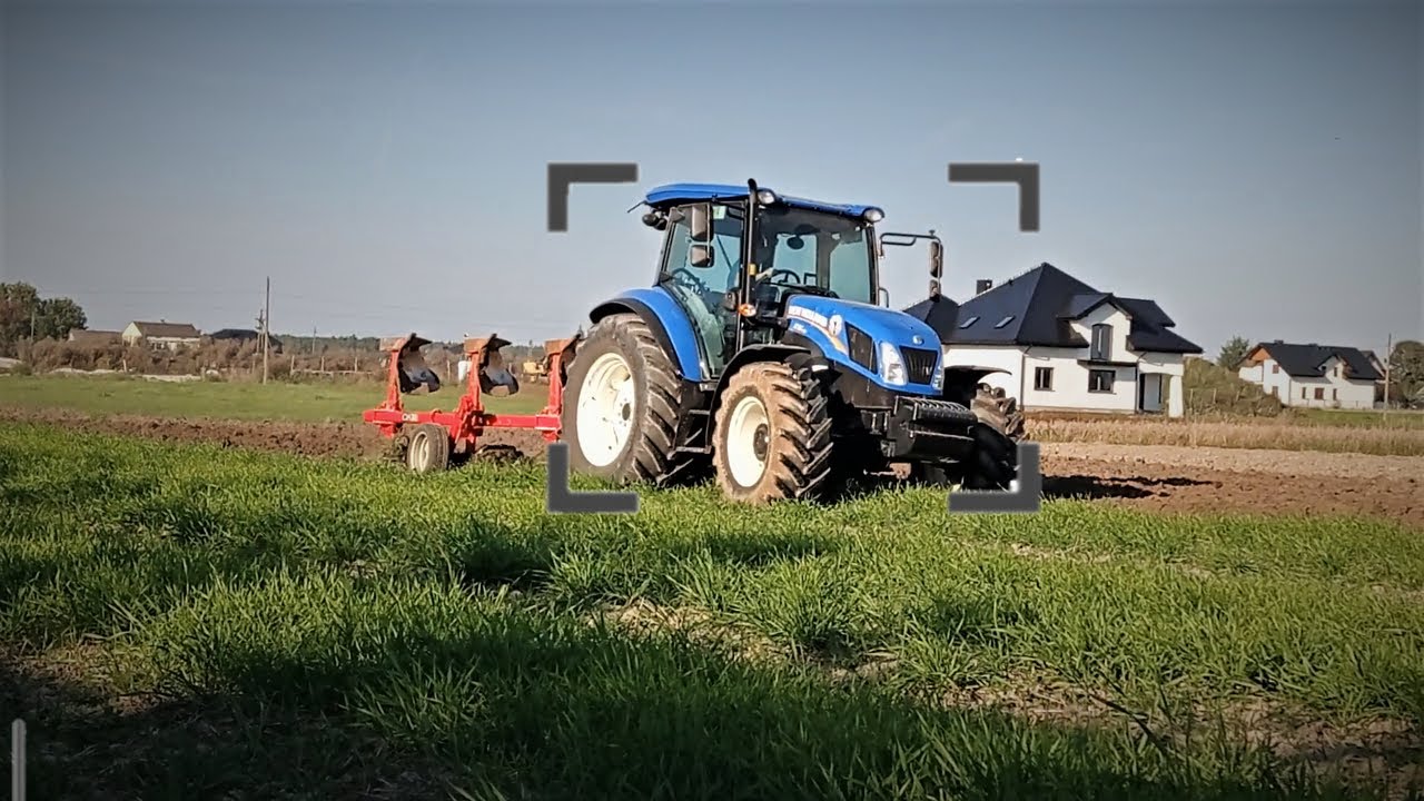 Orka zimowa 2021. New Holand TD5.105