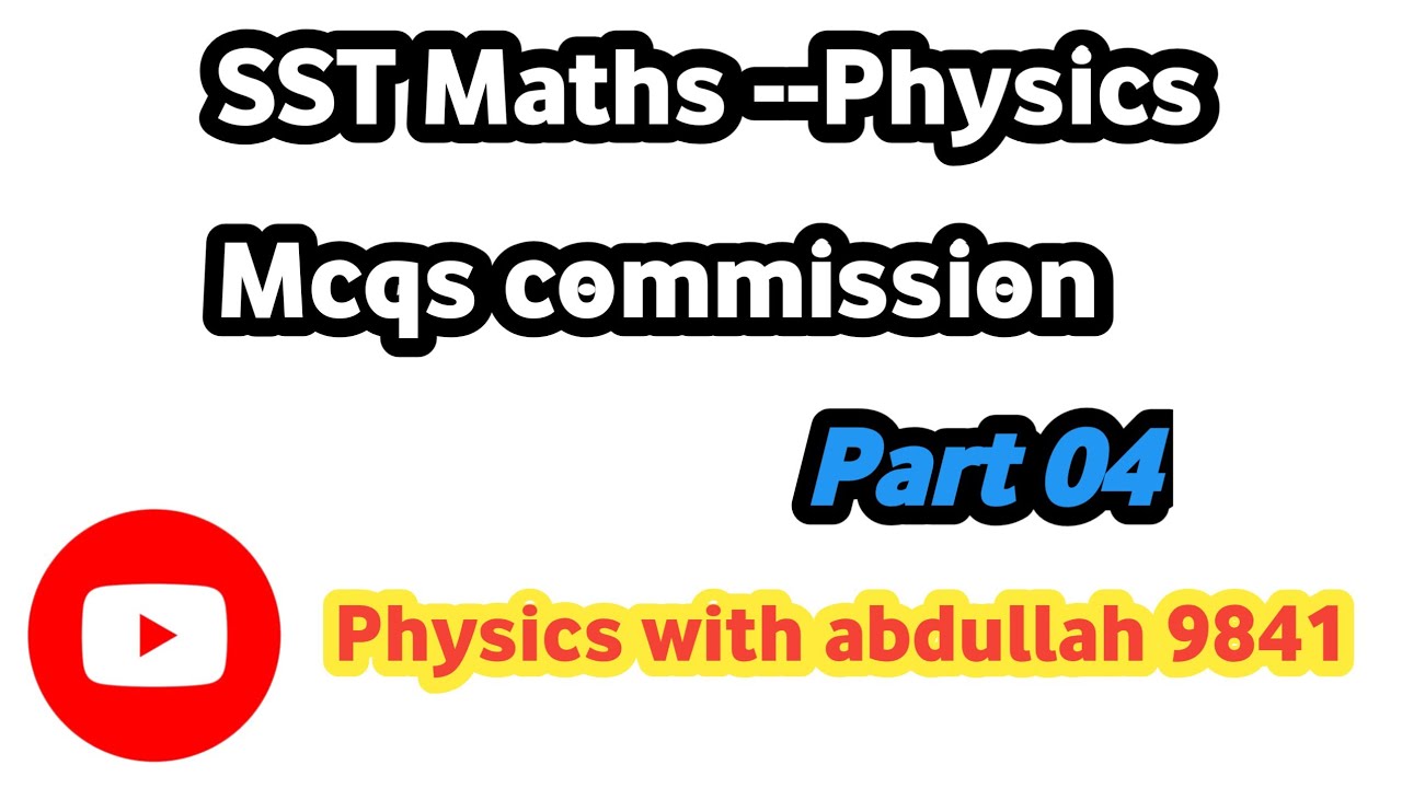KPPSC Jobs Mcqs || Sst maths physics mcqs || Repeated mcqs || Mastering Commission Exams