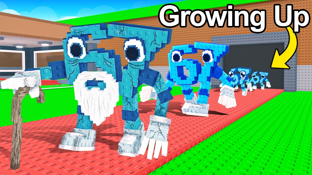 GROWING UP as a BRAINROT in Steal a Brainrot!