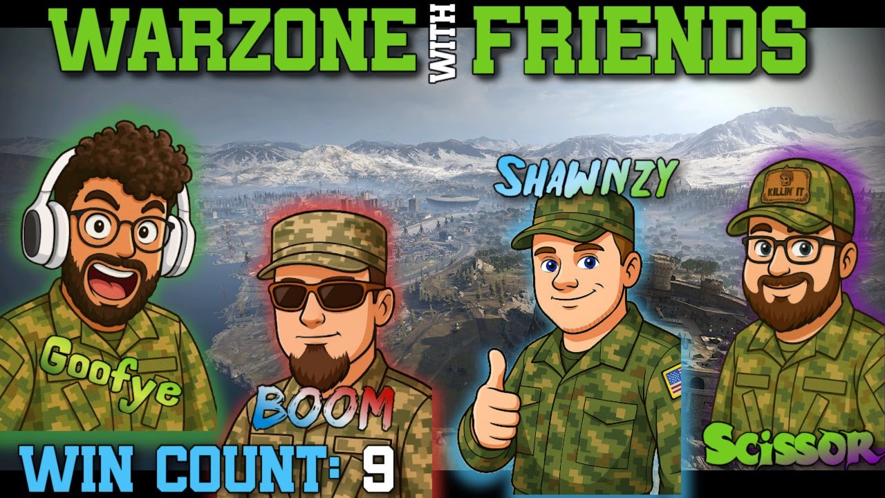 Winning Warzone with Friends : Call of Duty