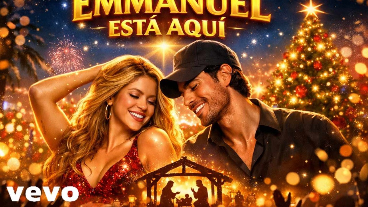 Emanuel està aquí - Shakira y Enrique Iglesias ( oficial Letra IA video 2025)