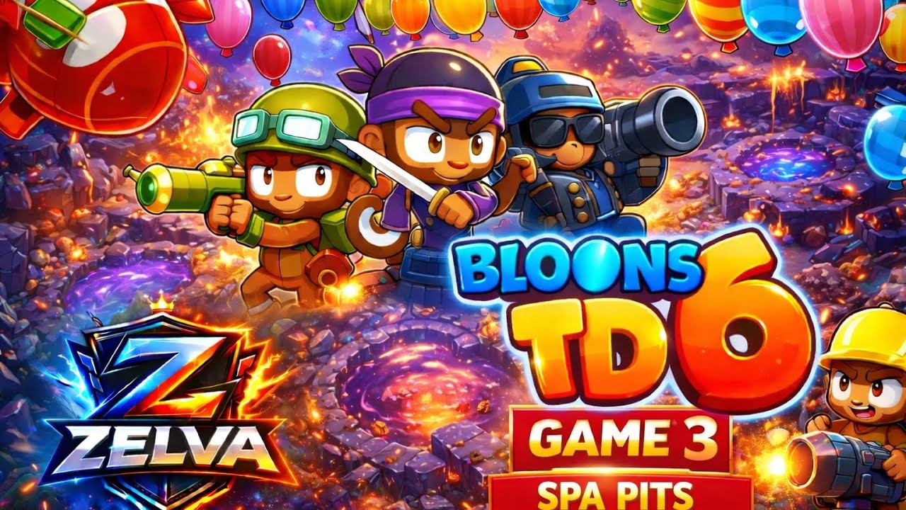 Game 3 Gets Intense! 🔥 Spa Pits Challenge | BTD6