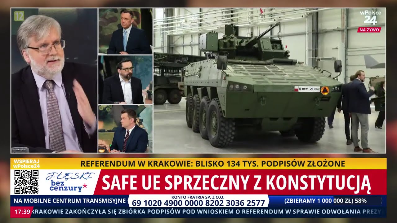 Tusk musi wziąć pożyczkę; Można odłożyć 8 mln będąc sędzią? Jacek Łęski Bez Cenzury