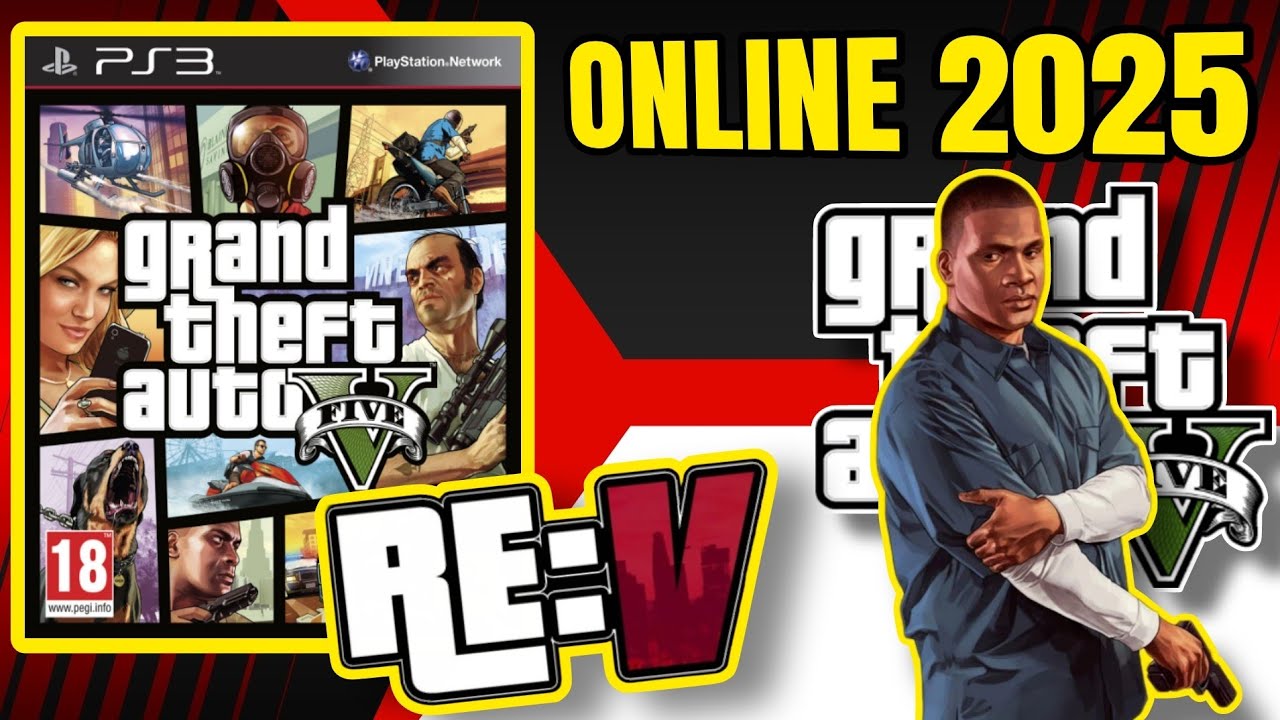 Como JUGAR GTA 5 ONLINE en PS3 Tutorial GTA RE:V #gta #playstation #gaming