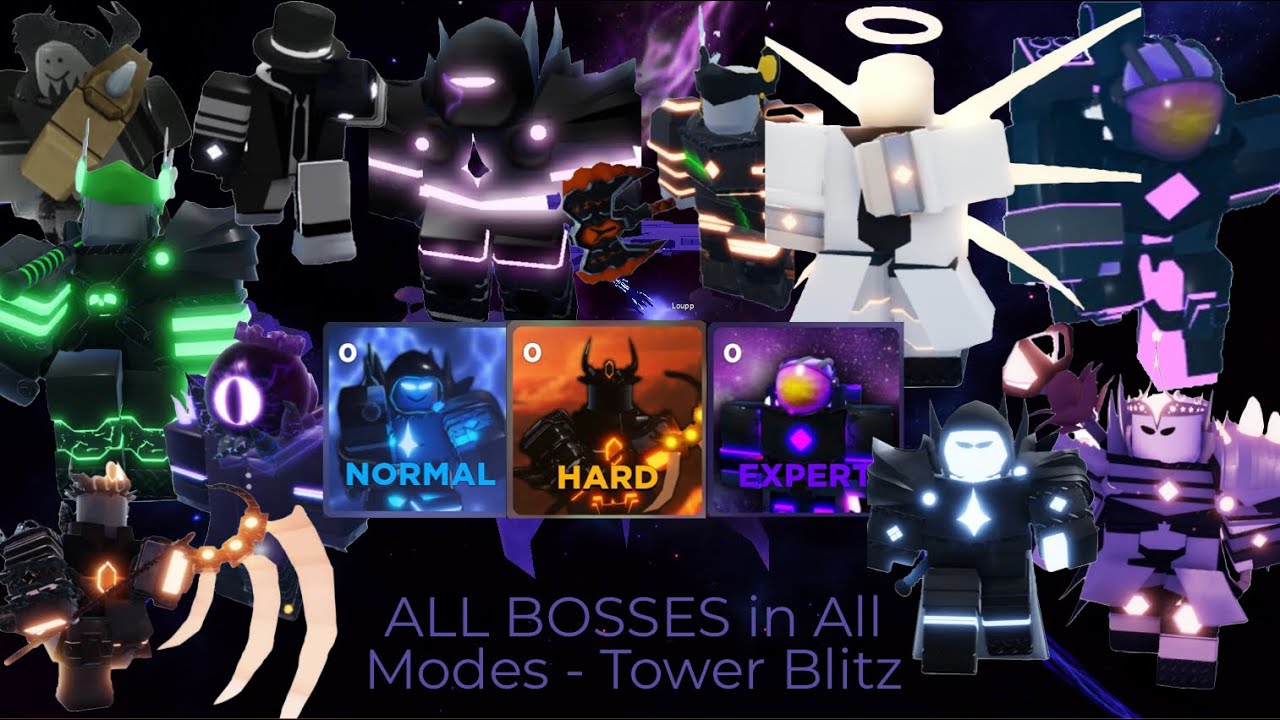 Tower Blitz - All Bosses (Roblox) [OUTDATED]