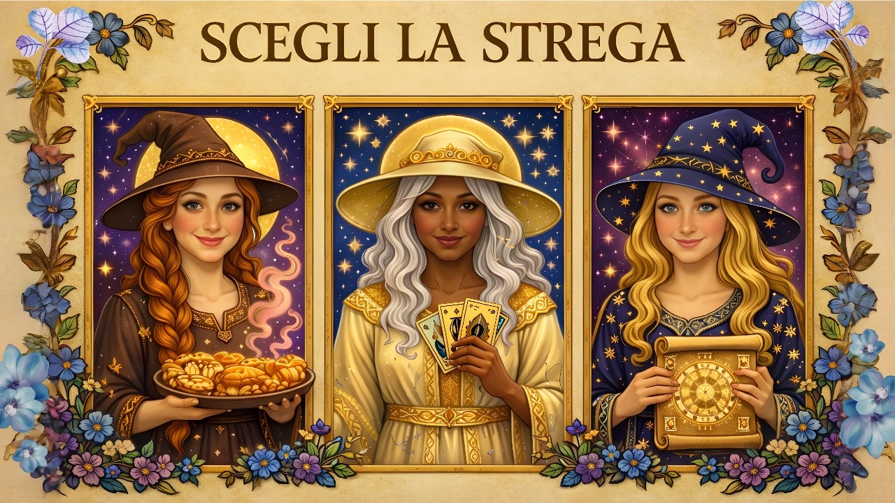 SCEGLI UNA STREGA 🧙🏻‍♀️ Un Messaggio IMPORTANTE ti attende!