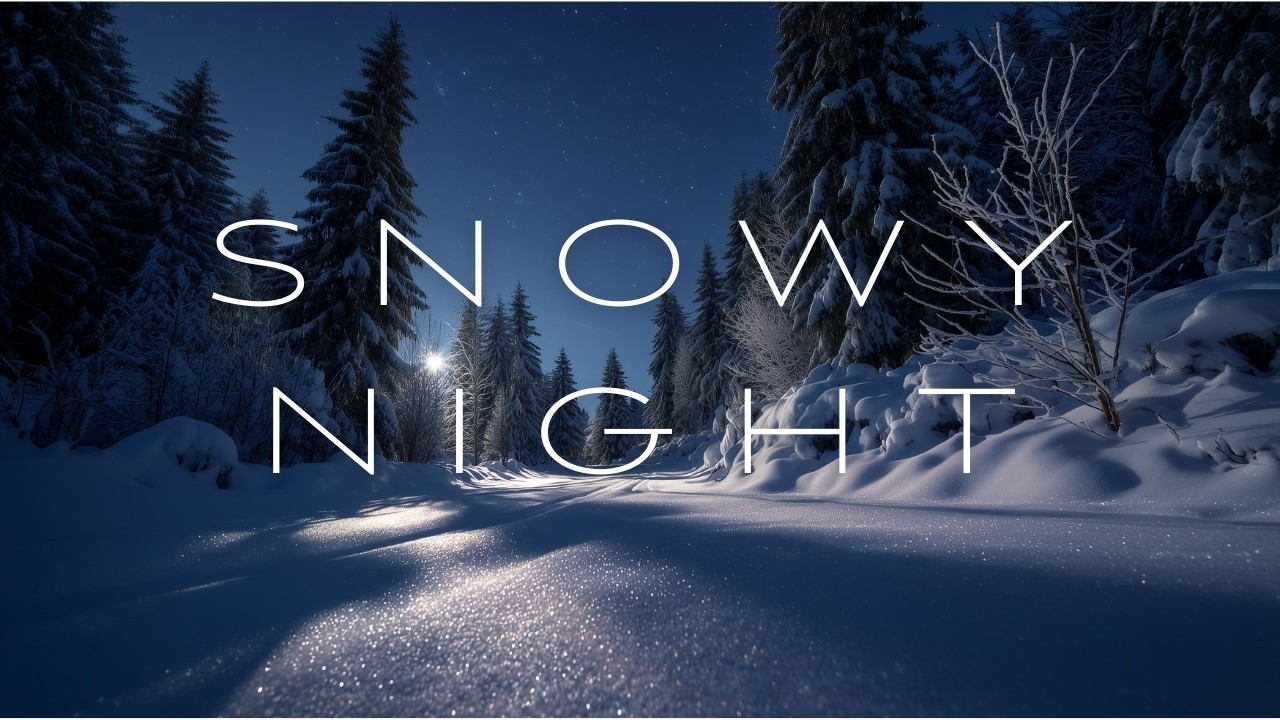SNOWY NIGHT | 2-Hour Instrumental Ambience