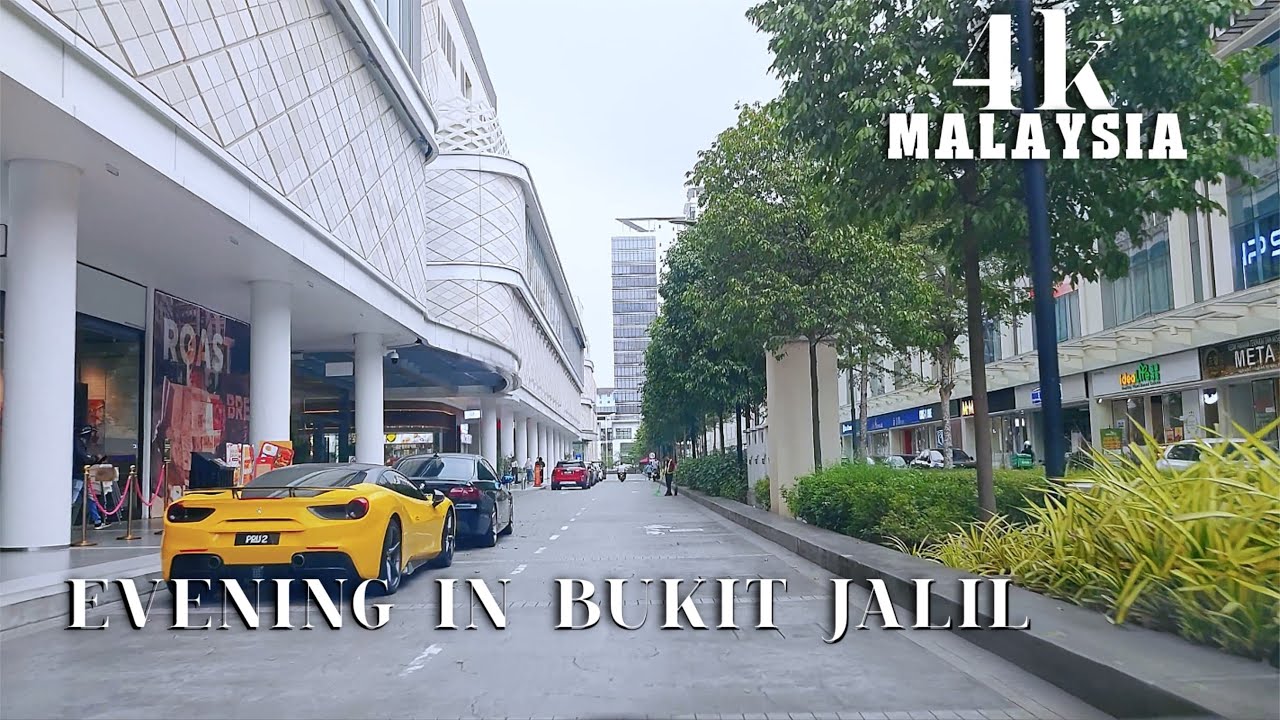 POV: An Evening Driving & Walk Through Bukit Jalil | Pavilion Mall Stroll & Night Drive| 4K Malaysia