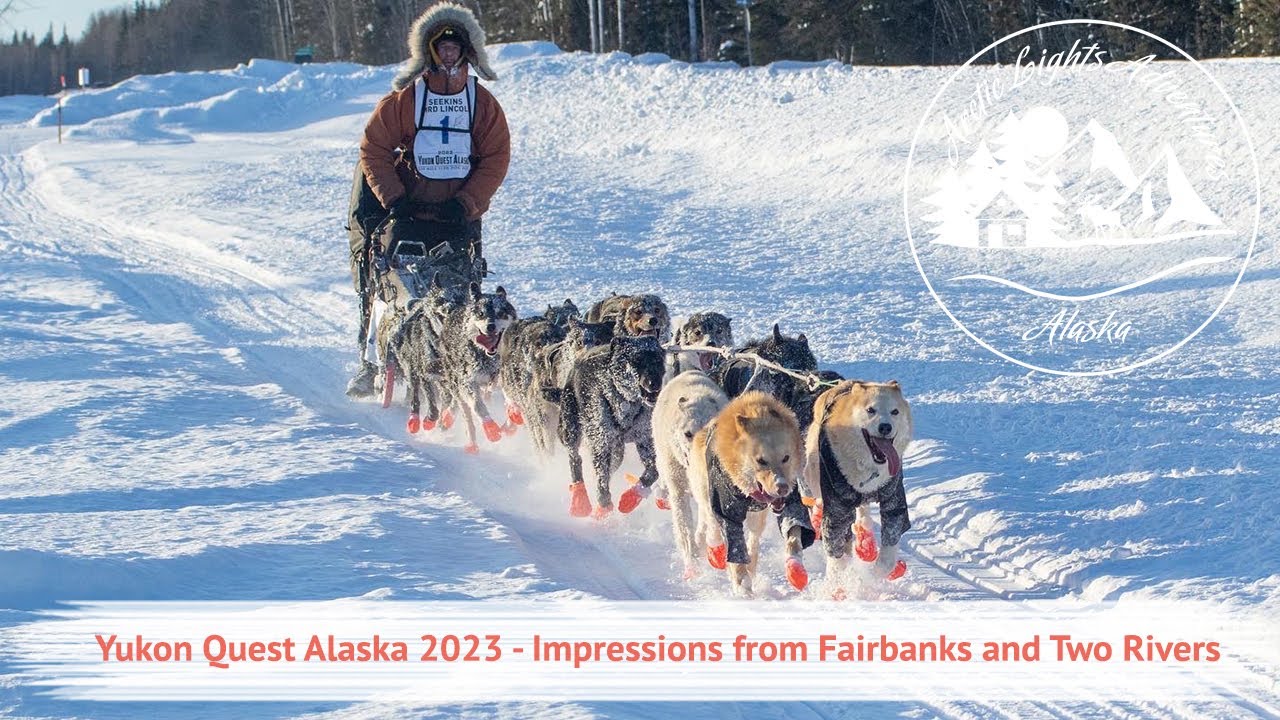 Impressions from the start, finish and Two Rivers checkpoint of the Yukon Quest Alaska 2023