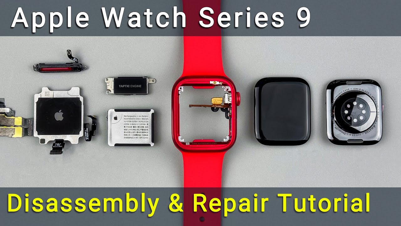 Complete Apple Watch Series 9 Teardown and Repair Tutorial