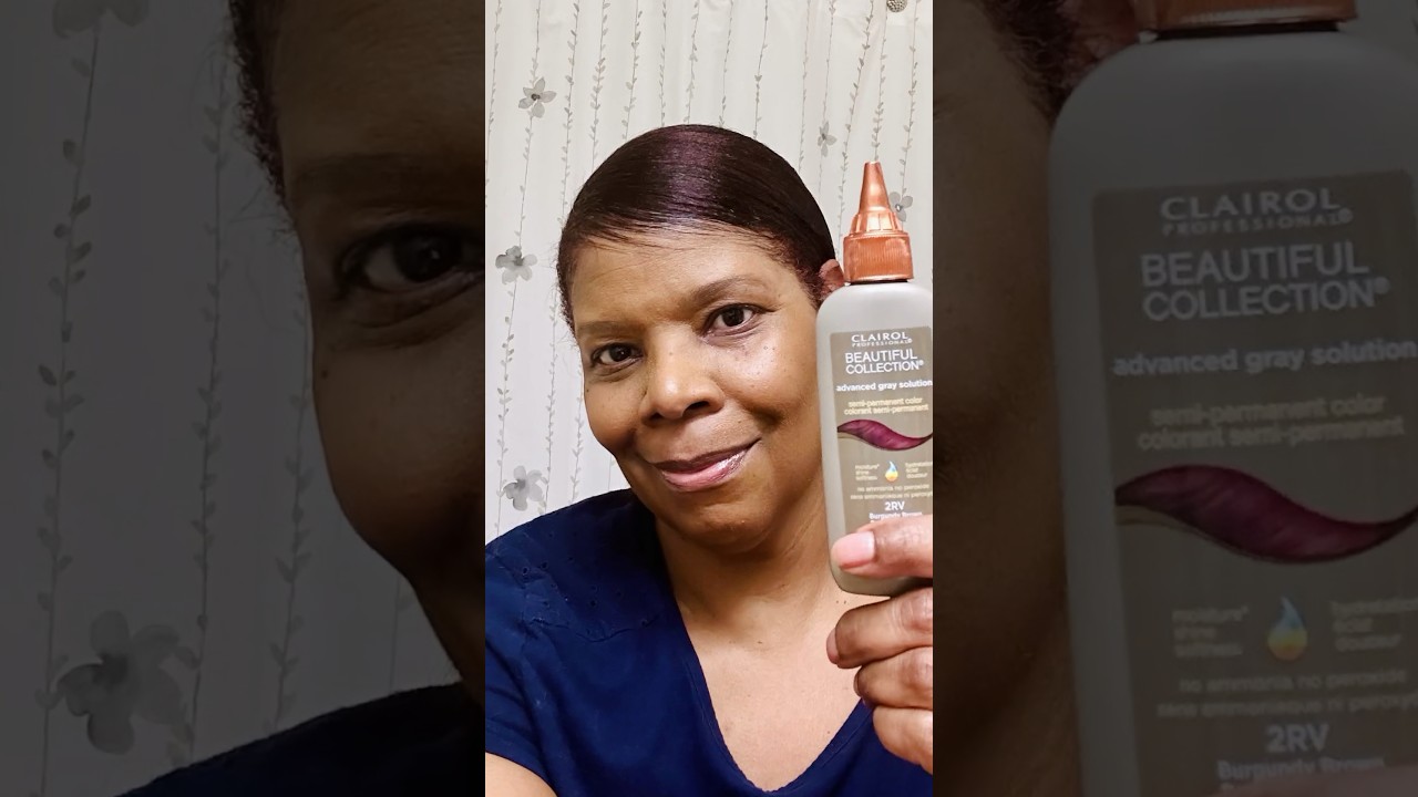 Coloring My Hair Clairol Burgundy Brown 2RV Hair Color