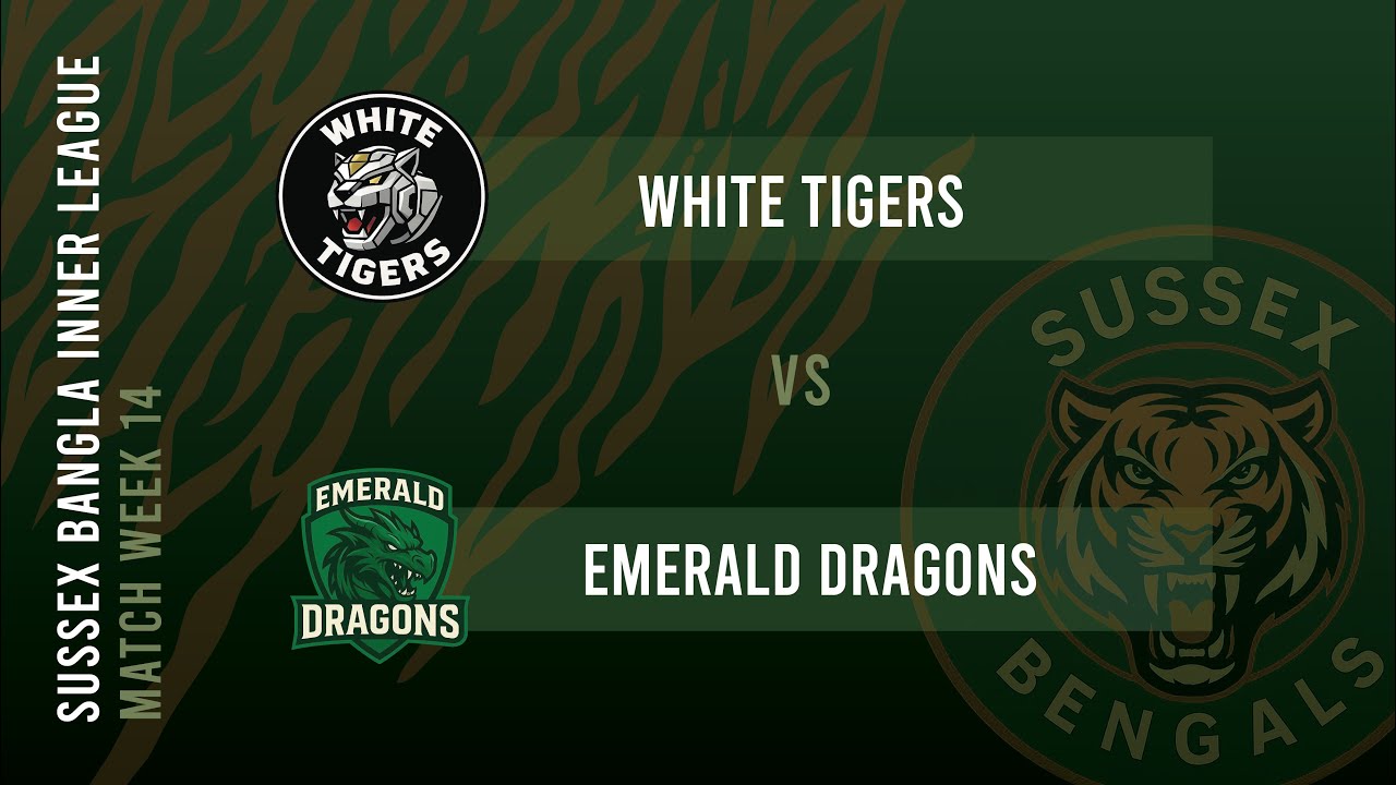 White Tigers VS Emerald Dragons Match Week 14