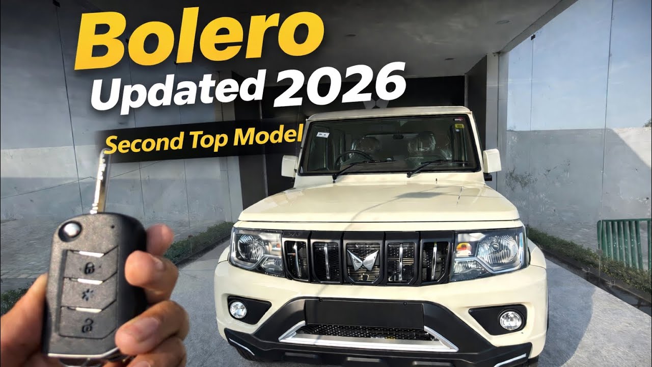 Mahindra Bolero🔥B6(O) Second Top Model 2026 Walkaround 