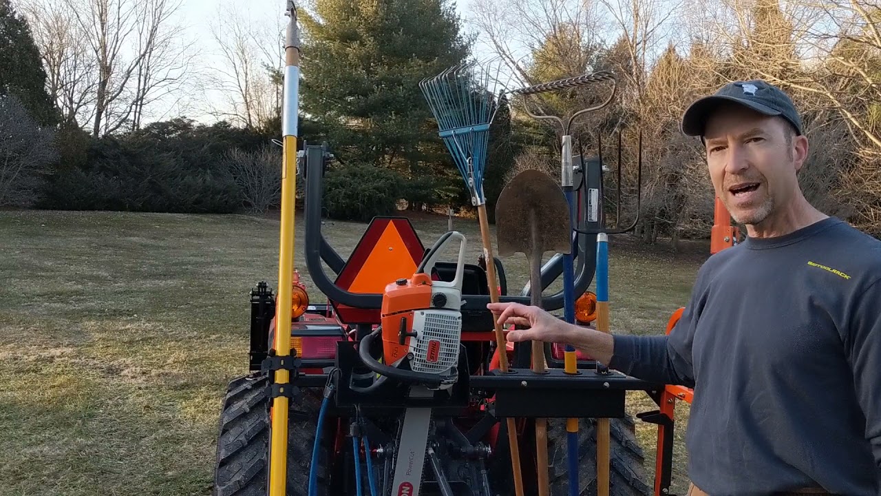 Best Tractor Upgrade.....Big Tool Rack!!!