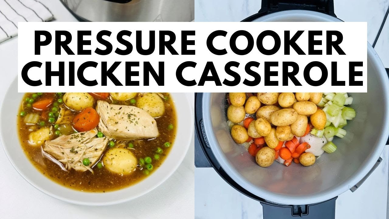 Pressure Cooker Chicken Casserole - A Quick and Tasty Ninja Foodi 15 in 1 Recipe