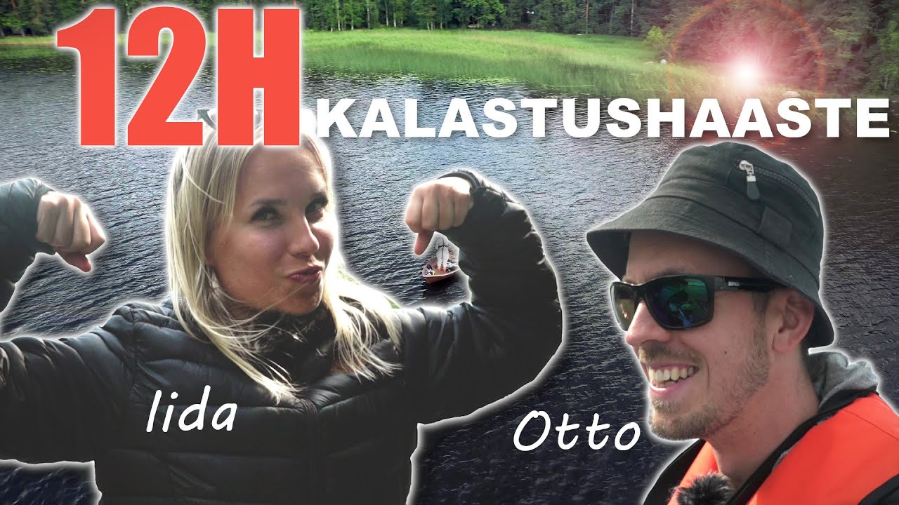 Kuinka iso HAUKI, AHVEN JA KUHA saadaan 12H aikana