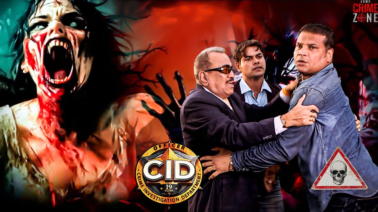 दया के सामने आयी गुस्से वाली चुड़ैल | दया को लगने लगा डर | CID | Ghost | Horror Episode #horror #cid