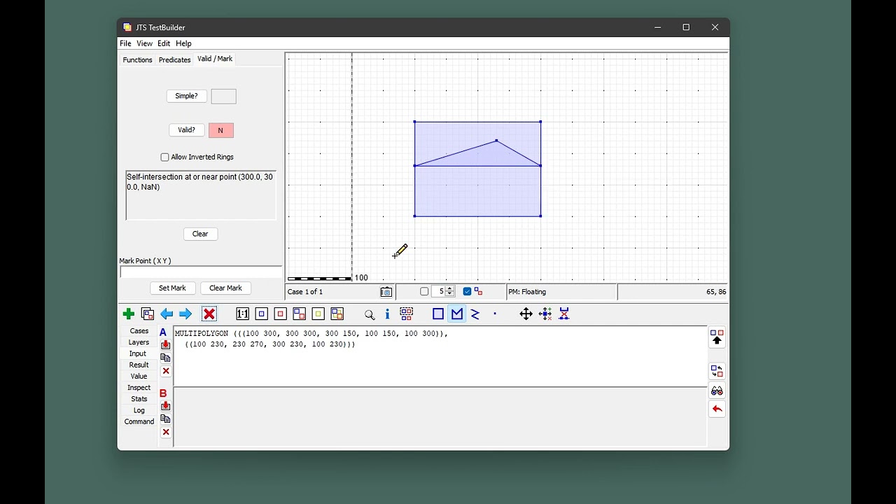 Módulo 6: Propiedades geométricas con JTS Builder en  PostGIS (3 de 3): Multi/Polígonos y validez